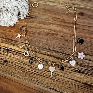 Charm Necklace 16 in